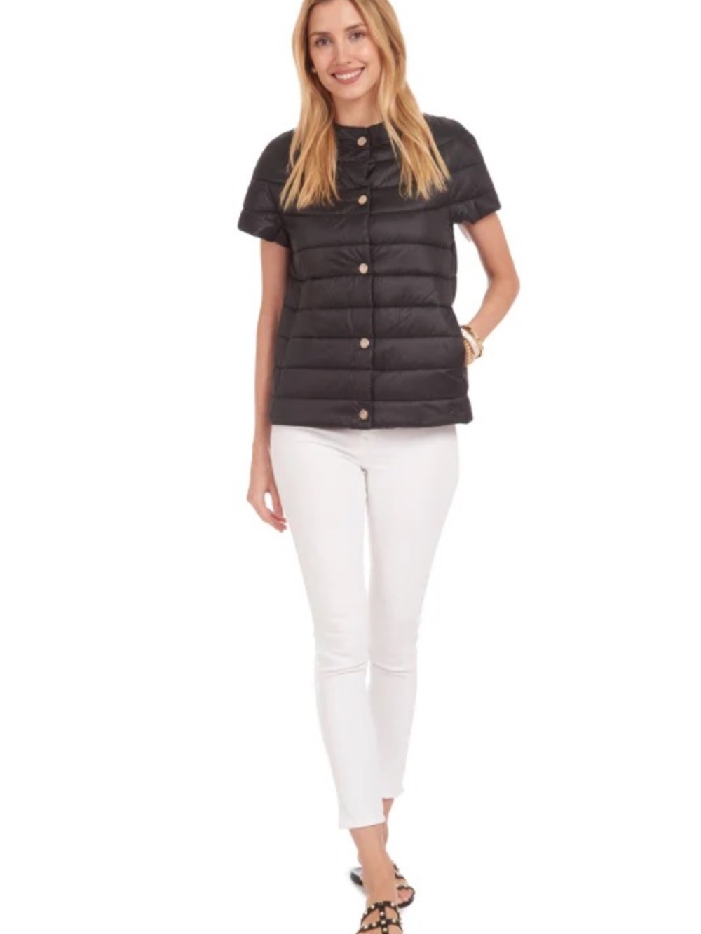 Patty Kim New York Black Puffer Jacket